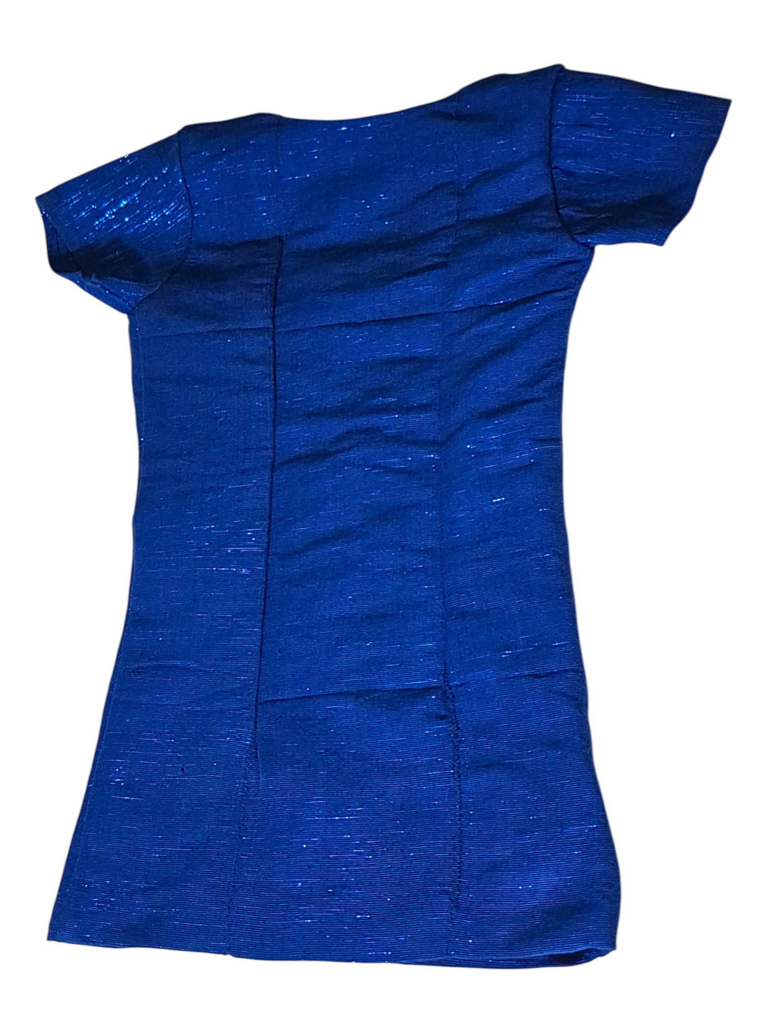 Robe / Veste "Bleu scintillant"
