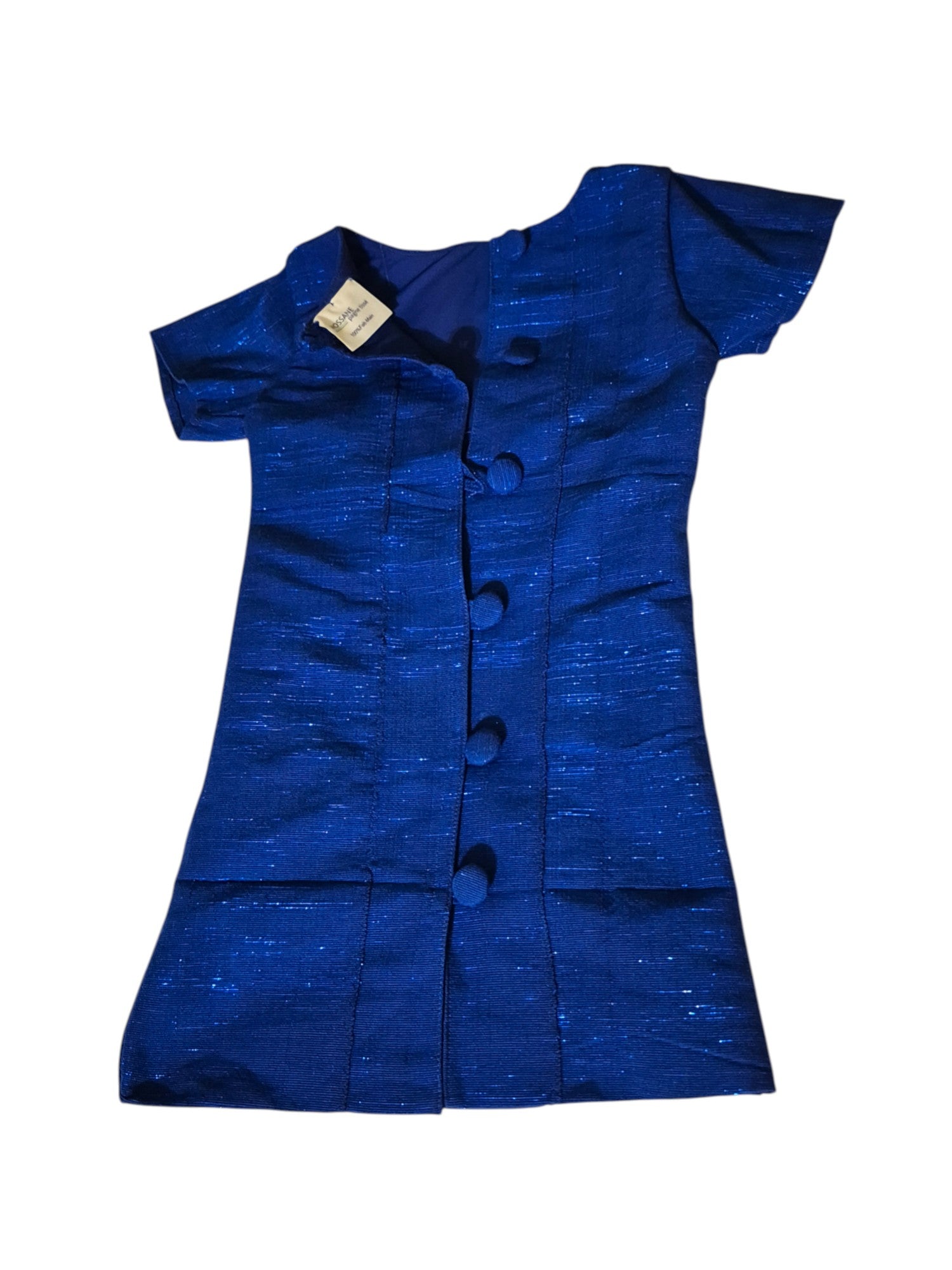 Robe / Veste "Bleu scintillant"