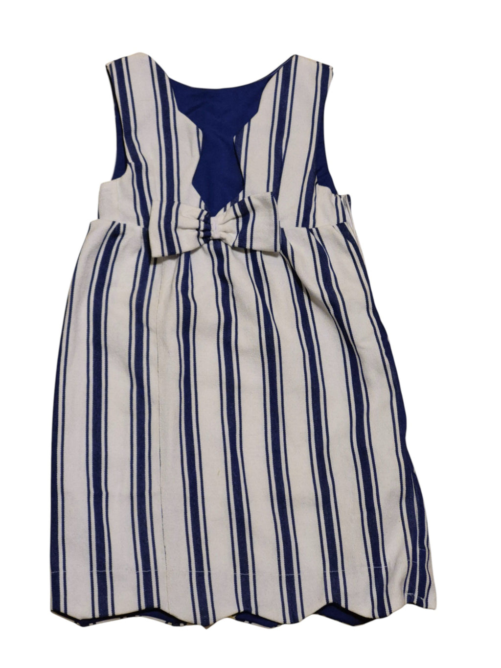 Robe décolletée bicolore