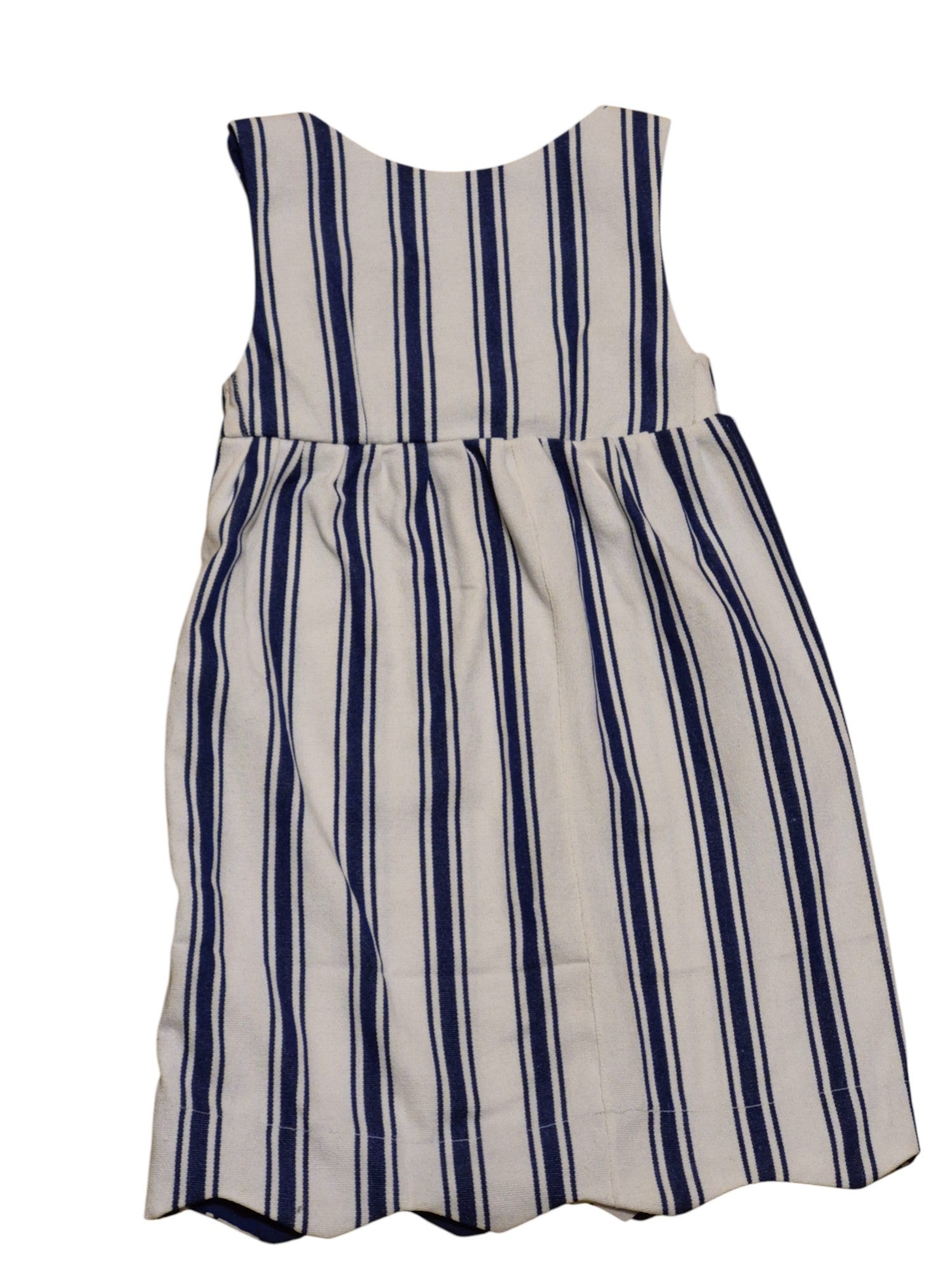 Robe décolletée bicolore