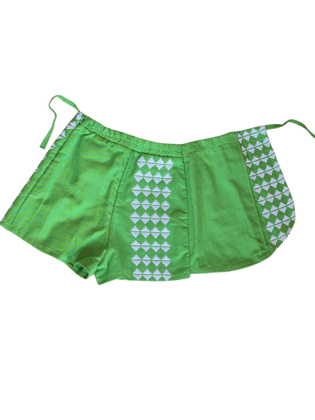 Short Mossane "Vert-blanc"