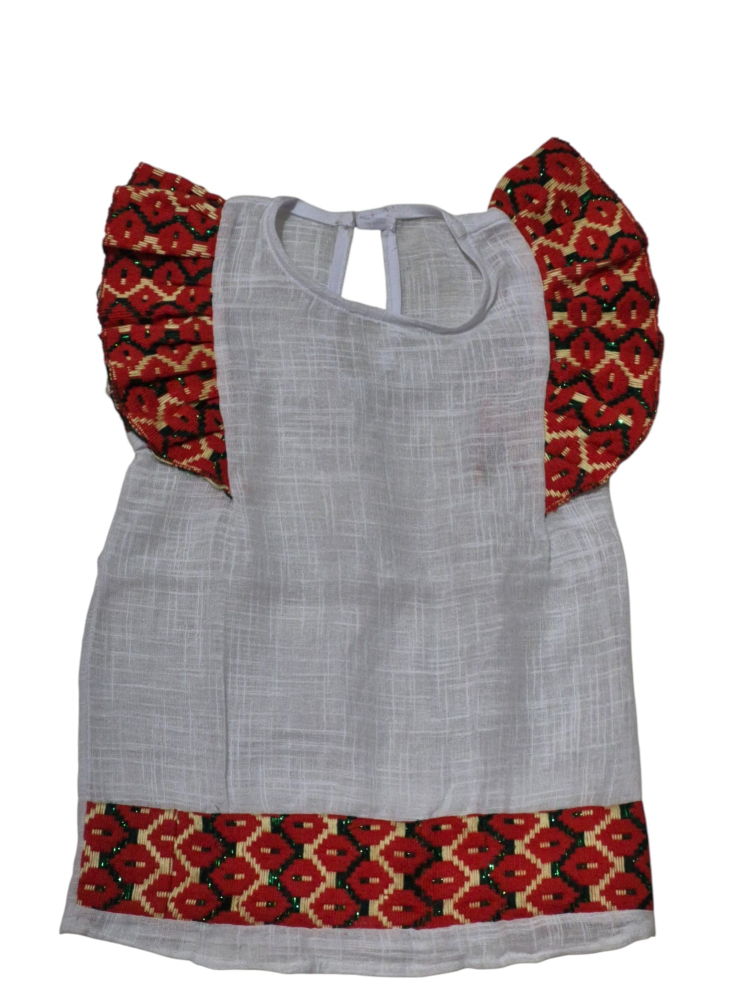 Haut papillon multicolore