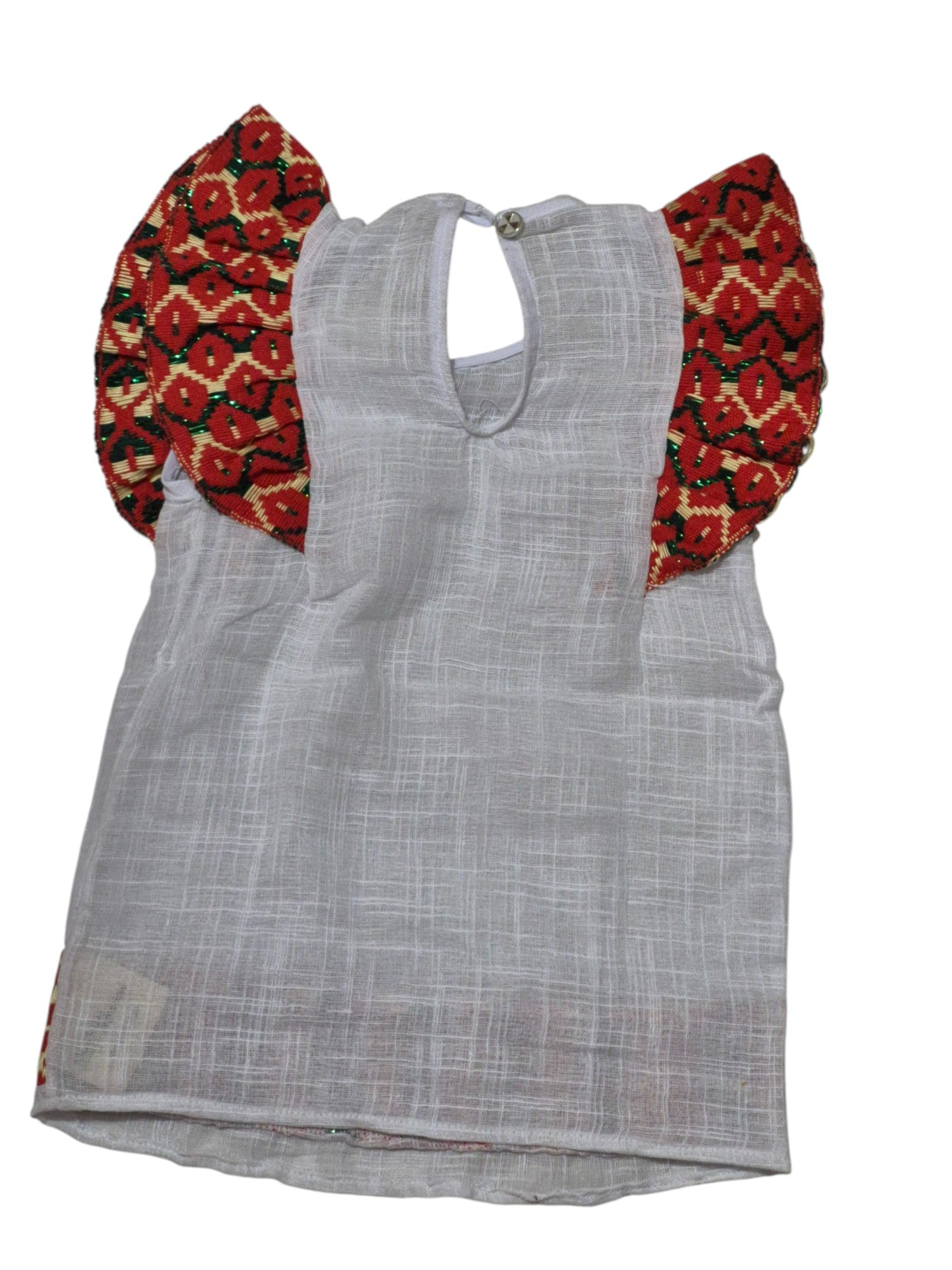 Haut papillon multicolore