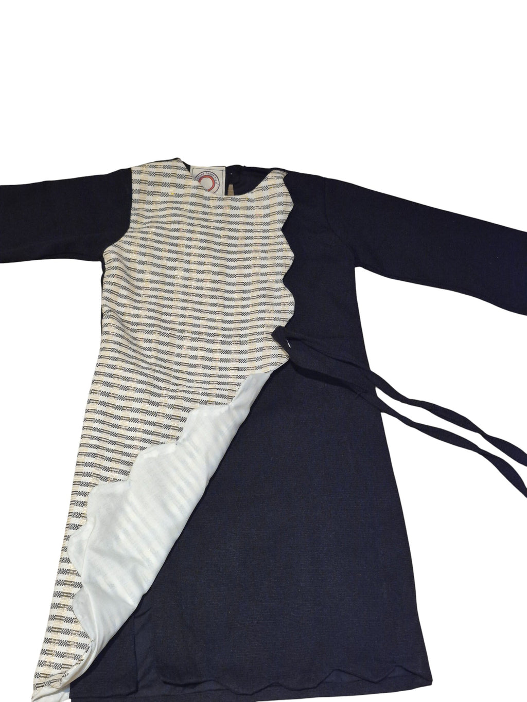 Robe enfant Cloudy en tissu africain - Fait Main et écoresponsable