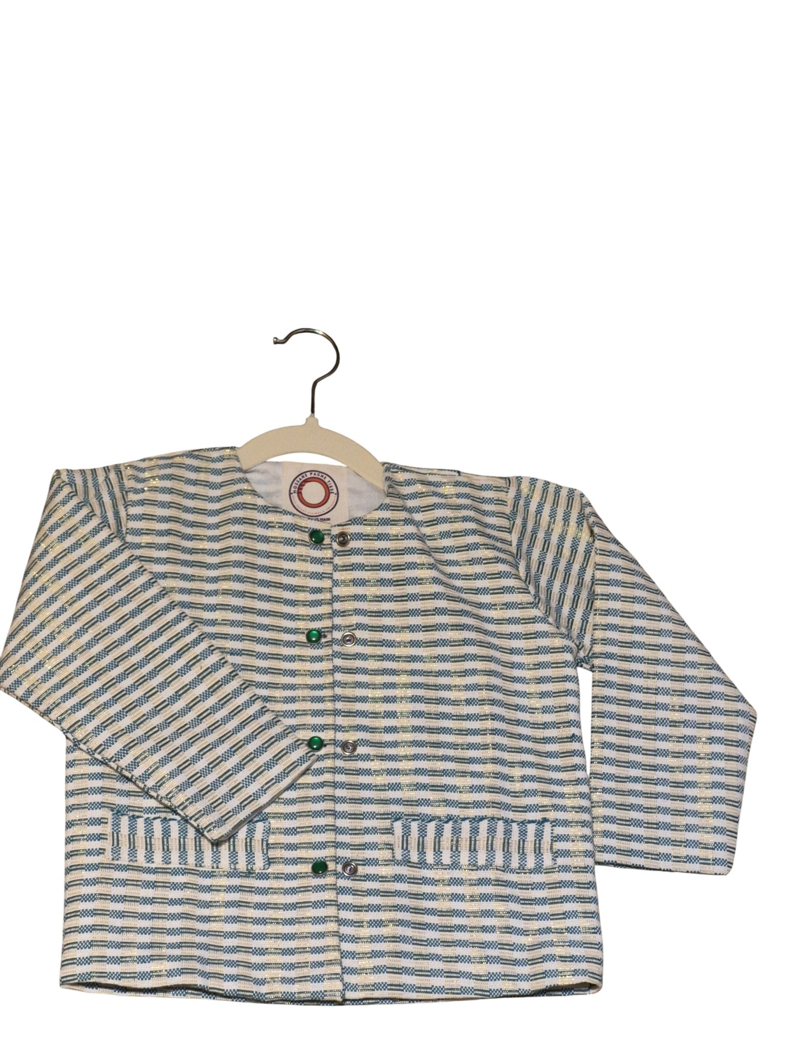 veste en pagne tissé