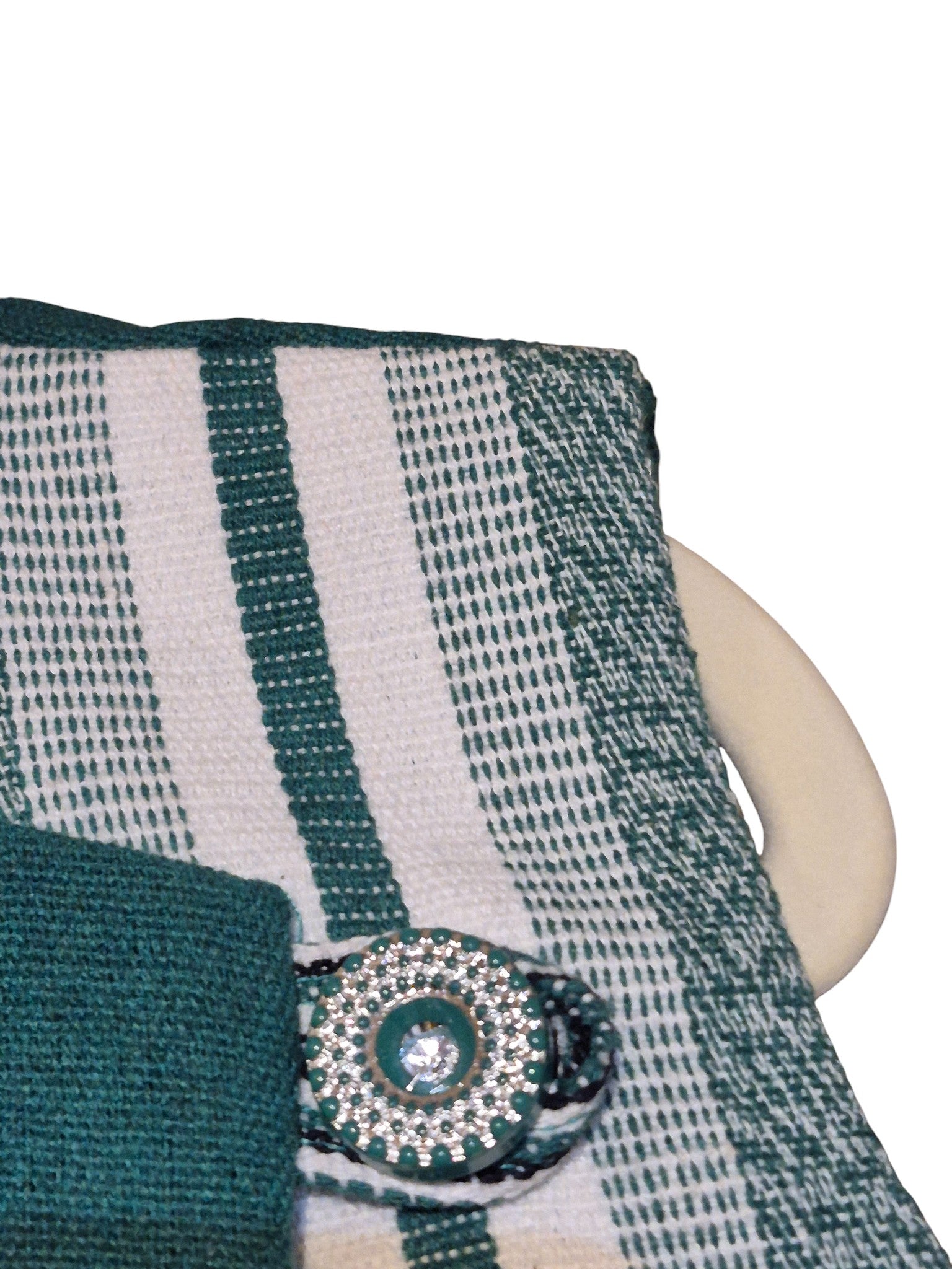 Gilet croisé unisexe fait main et écoresponsable