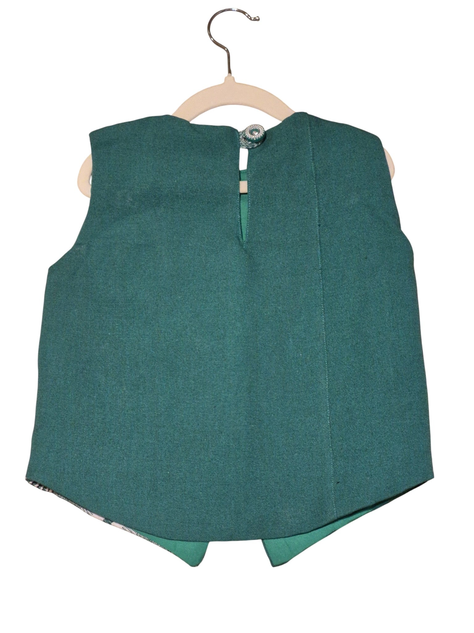 Gilet croisé unisexe fait main et écoresponsable