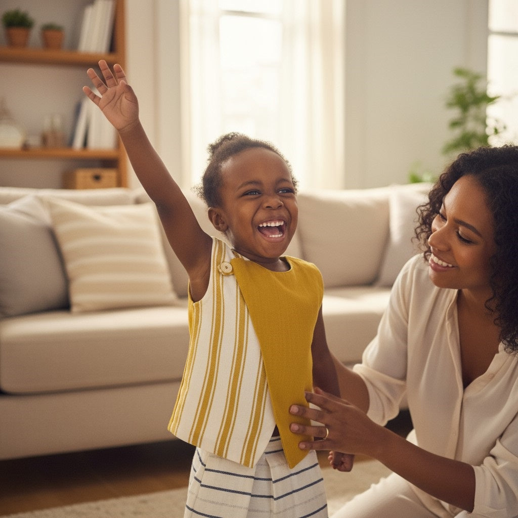 Gilet croisé jaune moutarde