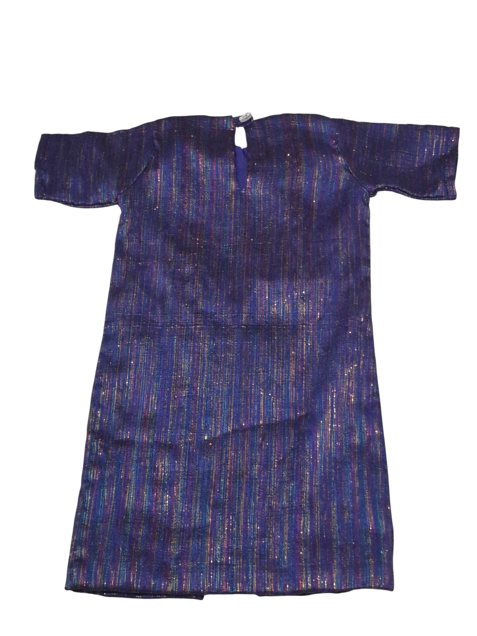 Robe bi-matière Fait-Main en tissu africain - Ethique et durable