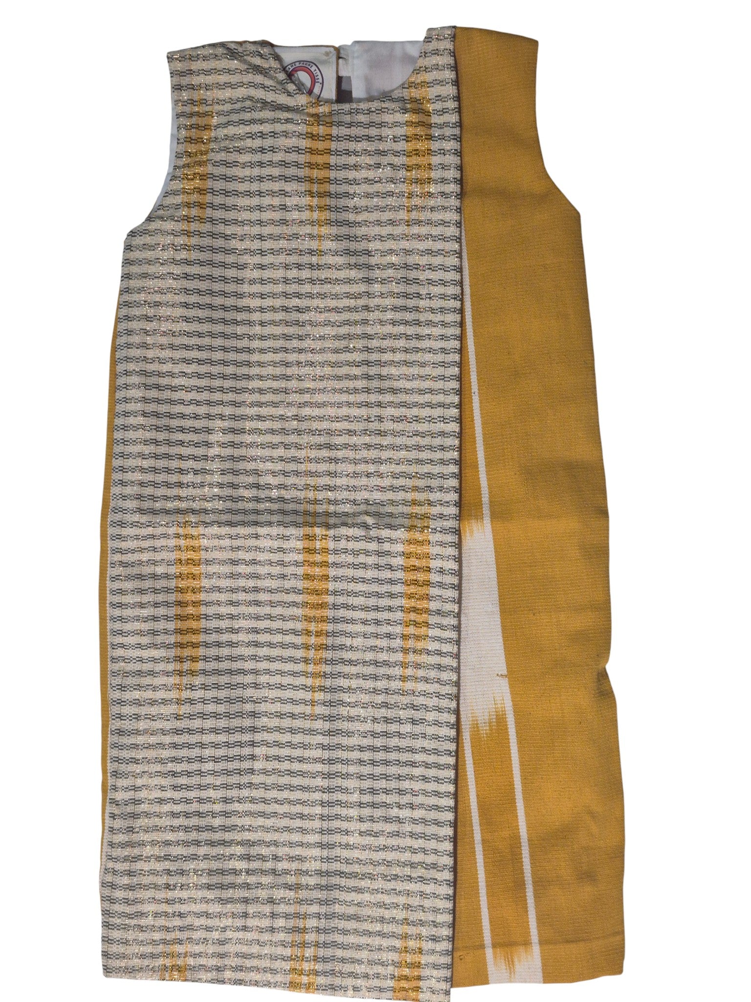 Robe "Upgrade" pour enfant en tissu artisanal africain - éthique et durable