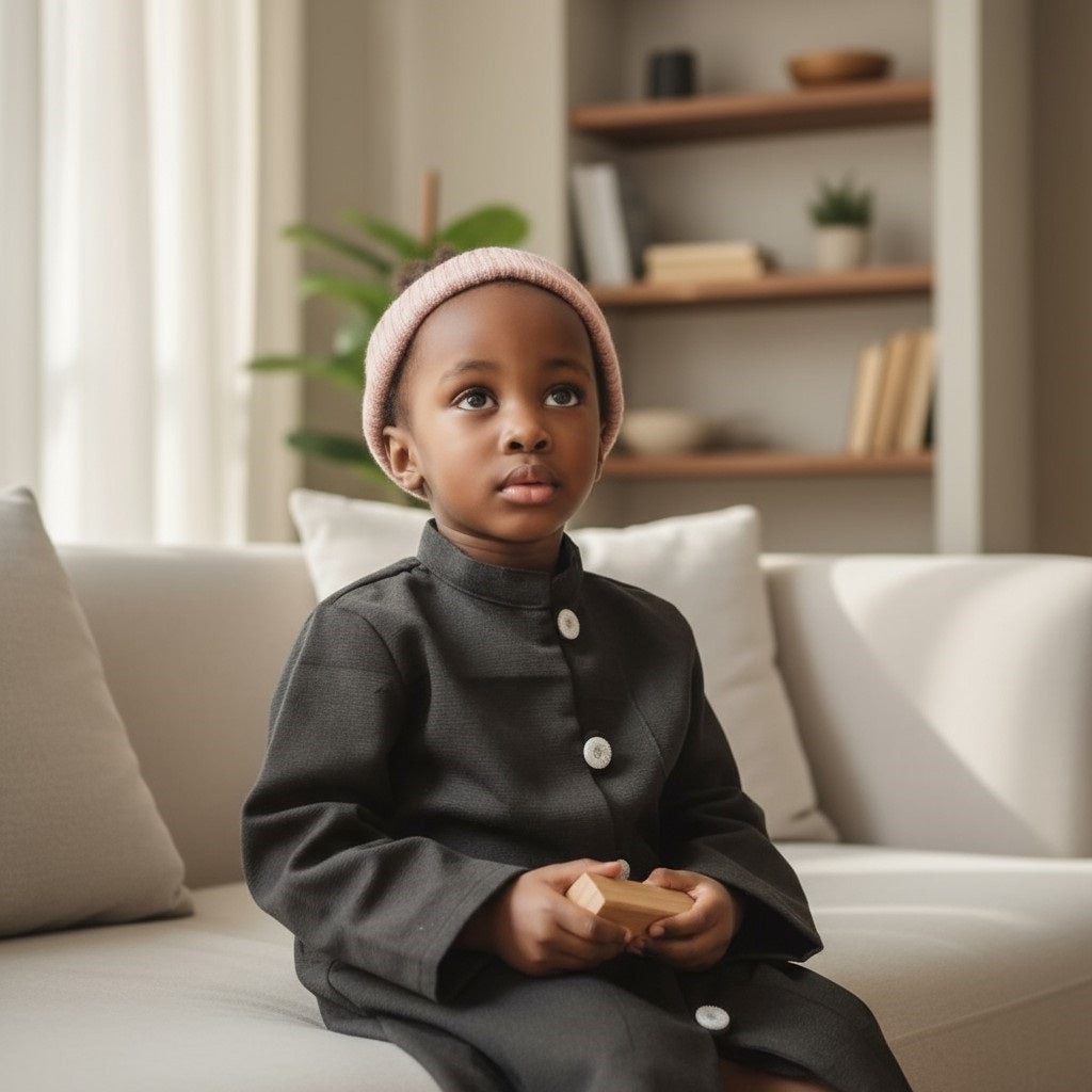 Robe-Gilet en tissu africain fait main - Ethique