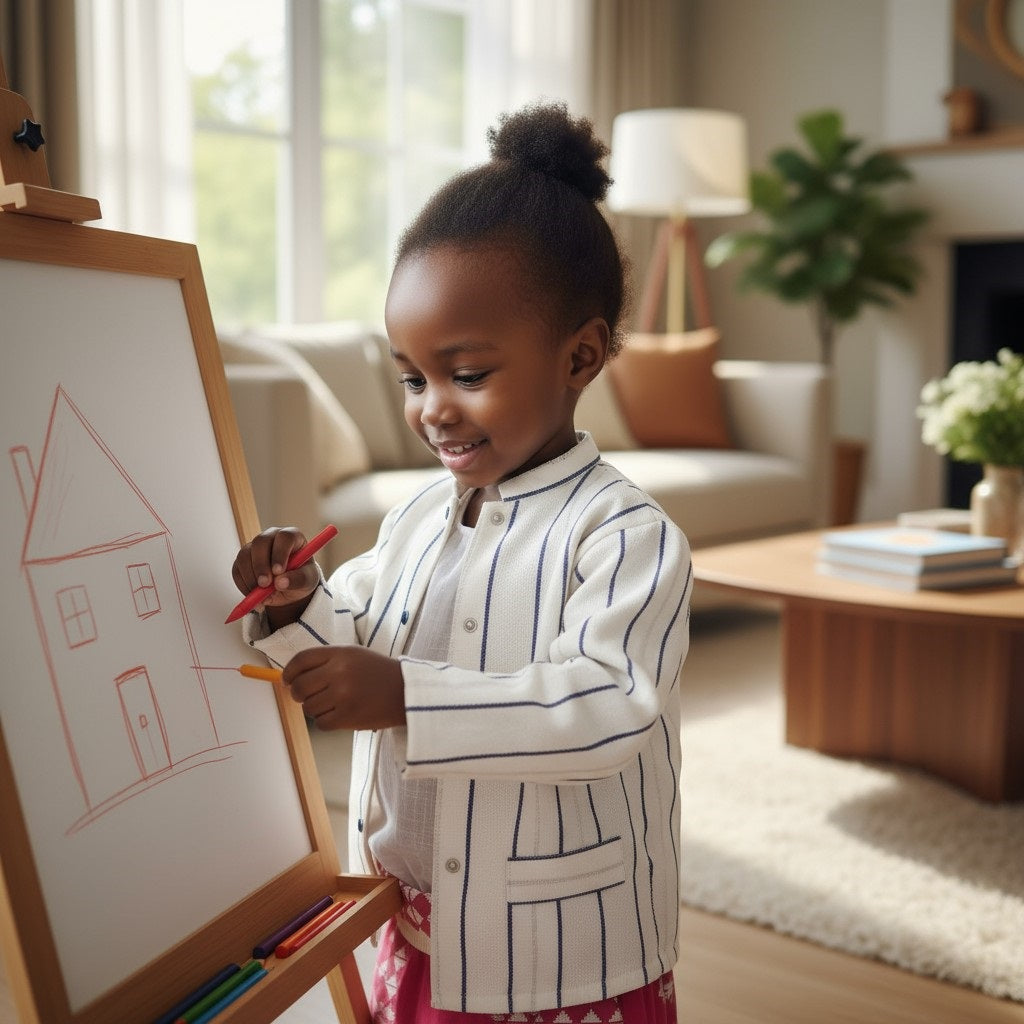 Veste bleu blanc brillant col mao